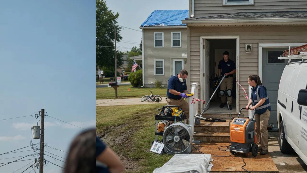 Water Damage Repair in Salem, IN near me